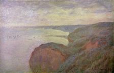 Steep Cliffs near Dieppe 1897. Artist: Claude Monet