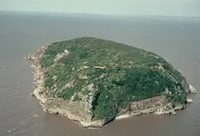 Steep Holm, Bristol Channel, 1969. Artist: Jim Hancock