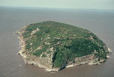 Steep Holm, Bristol Channel, 1969. Artist: Jim Hancock