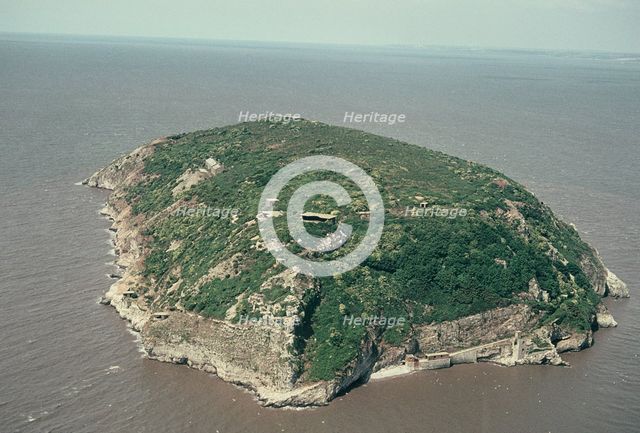 Steep Holm, Bristol Channel, 1969. Artist: Jim Hancock.