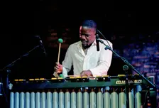 Stefon Harris, Brecon Jazz Festival, August 2004. Artist: Brian O'Connor