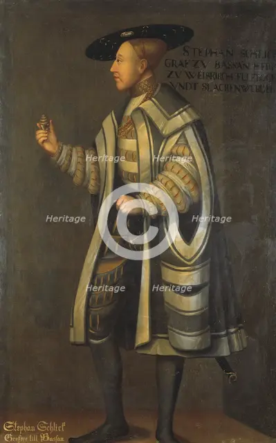 Stefan Schlick, (1487-1526), c17th century. Creator: David Frumerie.