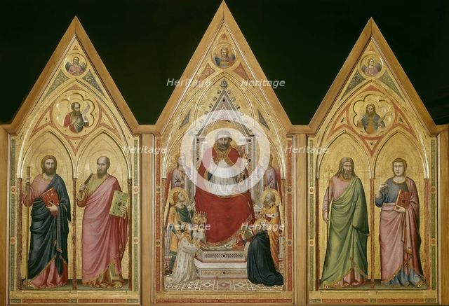 Stefaneschi Triptych (verso), ca 1330. Creator: Giotto di Bondone (1266-1377).