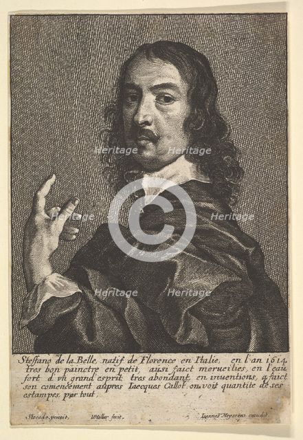 Stefano della Bella, 1649. Creator: Wenceslaus Hollar.
