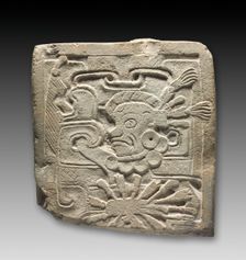 Stela Fragment, 600-950 AD. Creator: Unknown