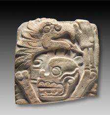 Stela Fragment, 600-950. Creator: Unknown