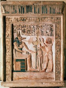 Stele of the Royal Scribe Ipi middle of the 14th century BC