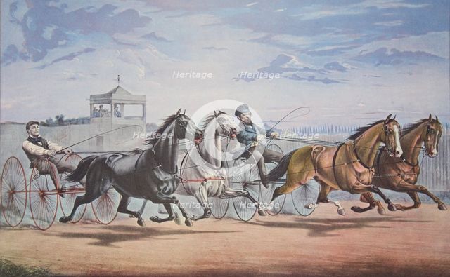 Stella and Alice Grey -  Lantern and Whalebone, 'Passing the Stand', June 5th 1855.