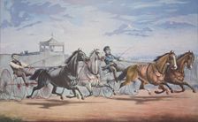 Stella and Alice Grey - Lantern and Whalebone, Passing the Stand June 5th 1855