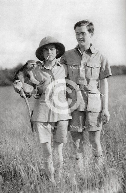 Stella Court Treatt and Errol Hinds, Dodoma to Mongalla, East Africa, 1925 (1927). Artist: Thomas A Glover