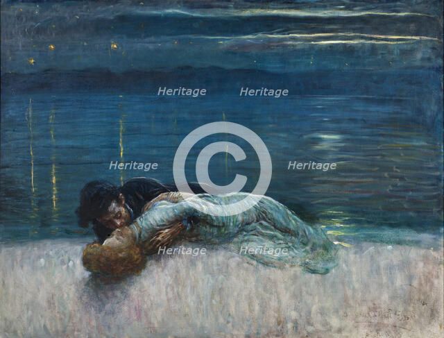 Stelle cadenti (Shooting Stars), 1925-1941. Creator: Dall'Oca Bianca, Angelo (1858-1942).