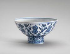 Stem Bowl, Xuande period, 1426/1435. Creator: Unknown