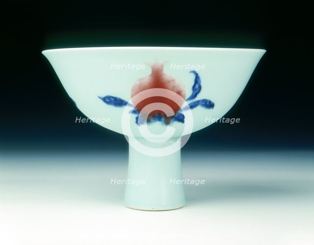 Stem bowl, Yongzheng period, Qing dynasty, China, 1723-1735. Creator: Unknown.