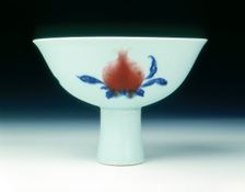 Stem bowl, Yongzheng period, Qing dynasty, China, 1723-1735. Creator: Unknown