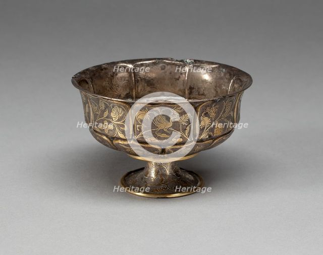 Stem Cup, Tang dynasty (A.D. 618-907), 9th century. Creator: Unknown.