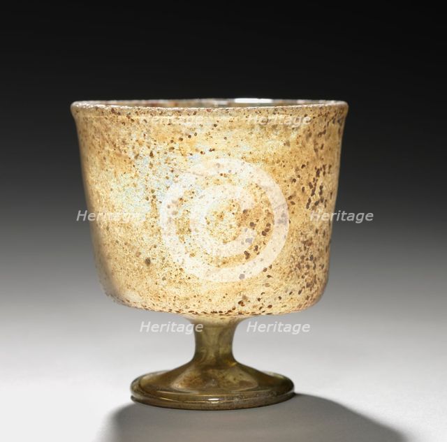 Stemmed Cup, 500s-600s. Creator: Unknown.