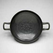 Stemless Kylix (Drinking Cup), about 460-450 BCE. Creator: Unknown