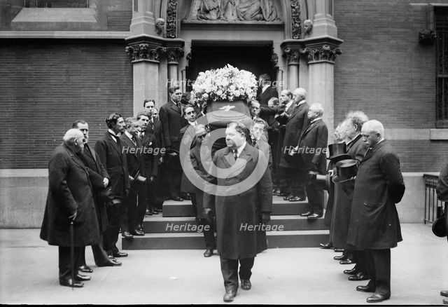 Stengel funeral, 1917. Creator: Bain News Service.