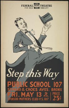 Step this Way, New York, 1938. Creator: Unknown
