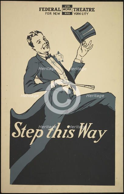 Step this Way, New York, 1938. Creator: Unknown.