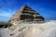 Step Pyramid of King Djoser (Zozer), Saqqara, Egypt, 3rd Dynasty, c2600 BC. Artist: Imhotep