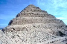 Step Pyramid of King Djoser (Zozer), Saqqara, Egypt, 3rd Dynasty, c2600 BC. Artist: Imhotep