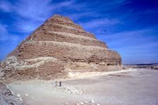 Step Pyramid of King Djoser (Zozer), Saqqara, Egypt, 3rd Dynasty, c2600 BC. Artist: Imhotep