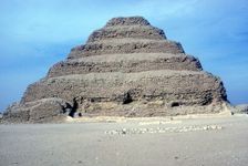 Step Pyramid of King Djoser (Zozer), Saqqara, Egypt, 3rd Dynasty, c2600 BC. Artist: Imhotep
