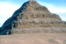 Step Pyramid of King Djoser (Zozer), Saqqara, Egypt, 3rd Dynasty, c2600 BC. Artist: Imhotep