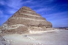 Step Pyramid of King Djoser (Zozer), Saqqara, Egypt, 3rd Dynasty, c2600 BC. Artist: Imhotep