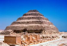 Step Pyramid of King Djoser (Zozer), Saqqara, Egypt, 3rd Dynasty, c2613 BC