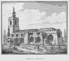 Stepney Church c1792