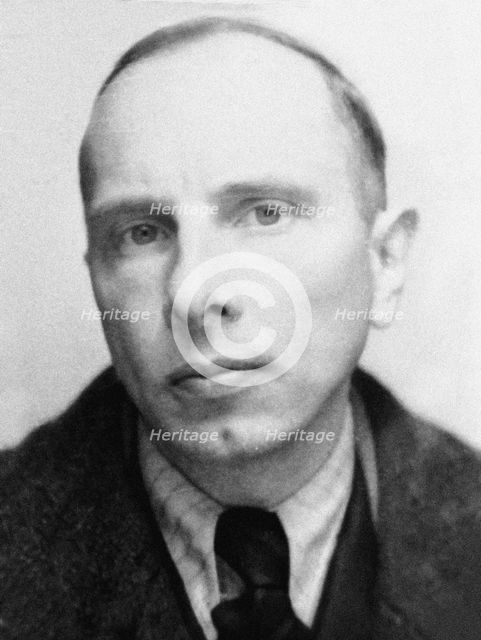 Stepan Bandera (1909-1959). Artist: Anonymous  