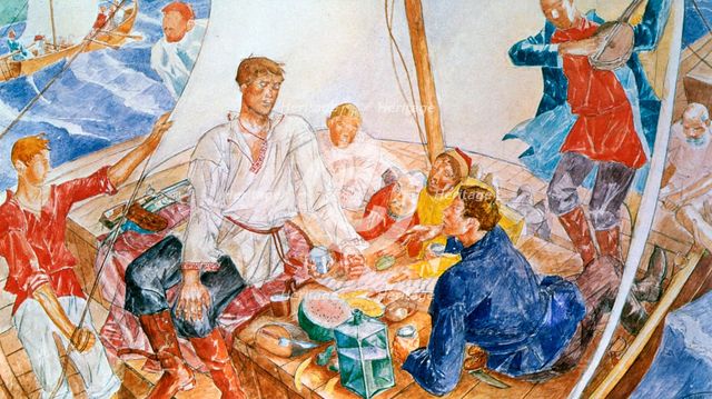 'Stepan Razin', 1918. Artist: Kuz'ma Petrov-Vodkin