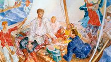 Stepan Razin 1918. Artist: Kuz'ma Petrov-Vodkin