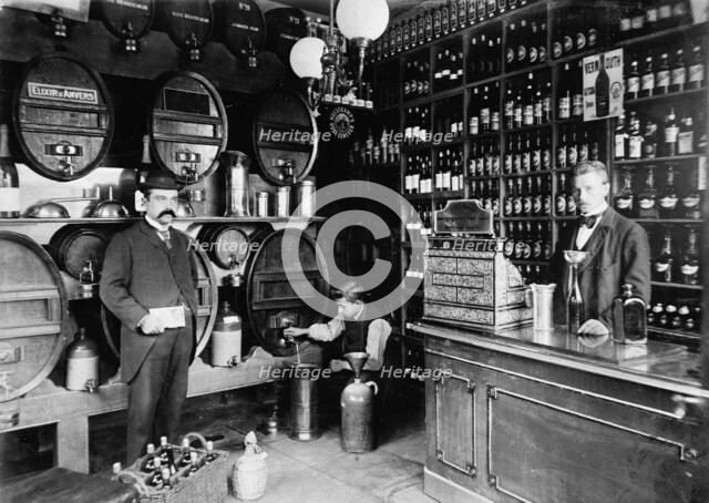 Stephan Liesting liquor, Germany, between 1895 and 1910. Creator: Unknown.