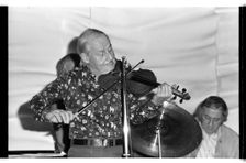 Stephane Grappelli, Ronnie Scott's, Soho, London, 1973. Artist: Brian O'Connor