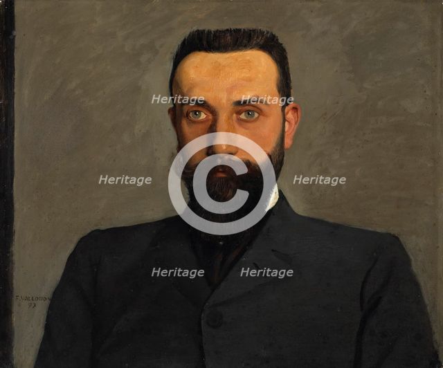 Stéphane Natanson, 1897. Creator: Vallotton, Felix Edouard (1865-1925).