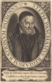 Stephanus Paschinus, 1617. Creator: Leonard Gaultier