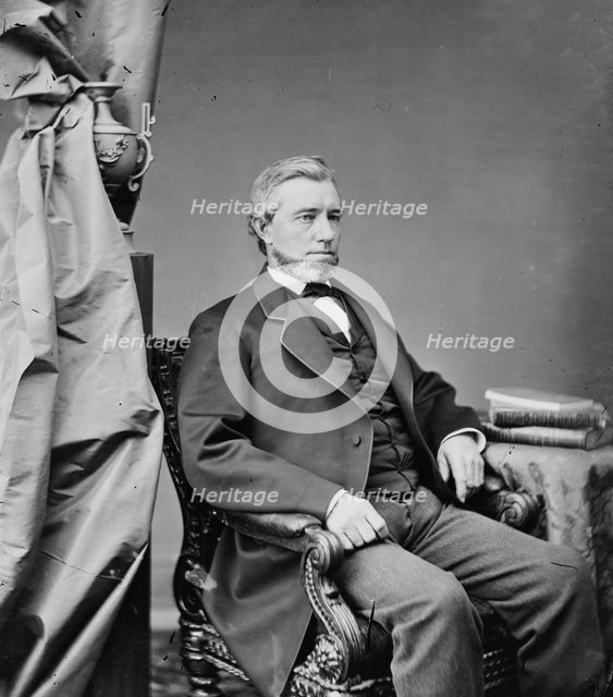 Stephen Taber of New York., between 1860 and 1875. Creator: Unknown.