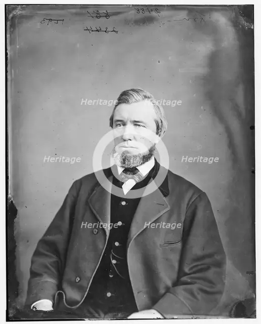 Stephen Taber of New York, between 1865 and 1880. Creator: Unknown.