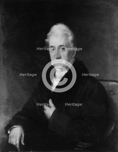 Stephen Van Rensselaer, ca. 1828. Creator: Chester Harding.