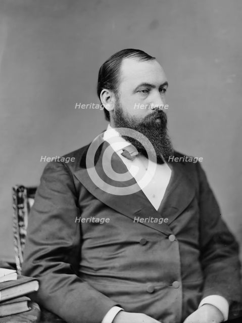 Stephen Wallace Dorsey, between 1860 and 1875. Creator: Unknown.