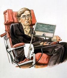 Stephen William Hawking (b.1942), British theoretical physicist
