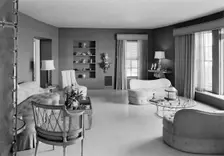 Stephen A. Lynch, Jr., residence at Sunset Island, no. 3, Miami Beach, Florida, 1940. Creator: Gottscho-Schleisner, Inc