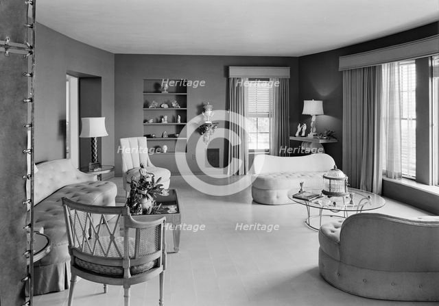 Stephen A. Lynch, Jr., residence at Sunset Island, no. 3, Miami Beach, Florida, 1940. Creator: Gottscho-Schleisner, Inc.