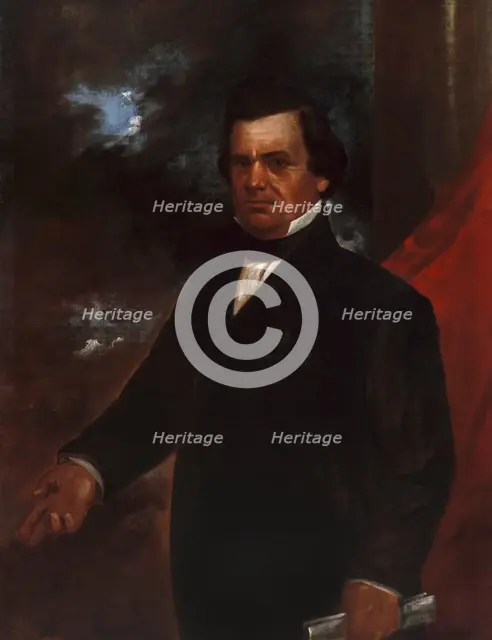 Stephen Arnold Douglas, 1860. Creator: Duncan Styles.