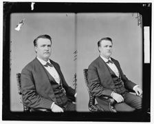Stephen B. Elkins of West Virginia, between 1865 and 1880. Creator: Unknown