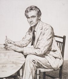 Stephen Bone, 1928. Creator: Francis Dodd