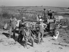 Stephen brothers, Joe, Jim, Eugene, Fred, Nyssa Heights district, Malheur County, Oregon, 1939. Creator: Dorothea Lange